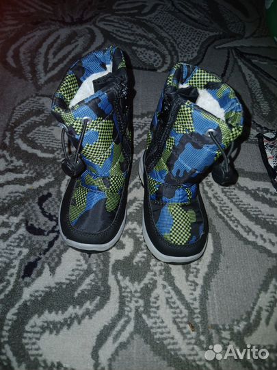 Сапожки зимние на мальчика 21 размер