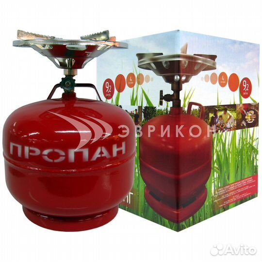 Плита газовая туристическая 9.6 л для готовки пищи