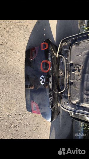 Крышка багажника инфинити g 35