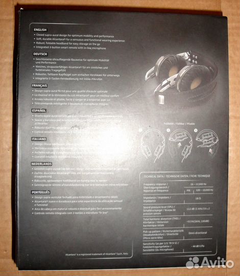 Новые наушники Sennheiser M2 OEI black