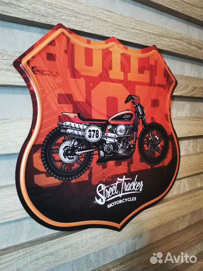 Декор на стену Street tracker мото