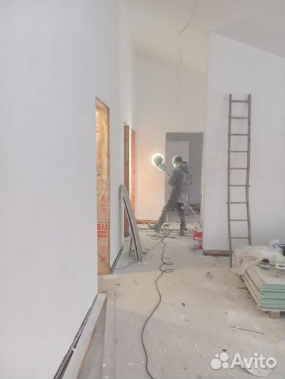 Внутренняя отделка,шкатур шпаклёвка, краско, обой