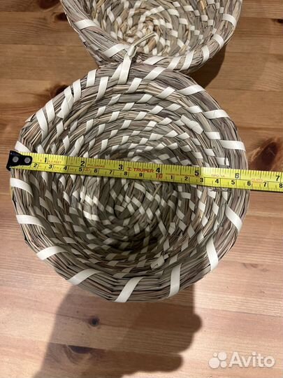 Корзинка плетеная для хранения вещей Zara Home