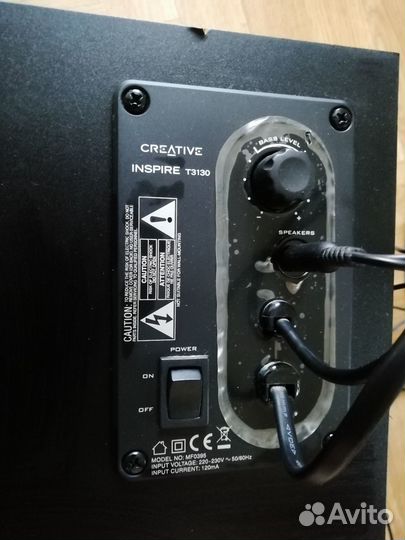 Акустическая система 2.1 Creative Inspire T3130