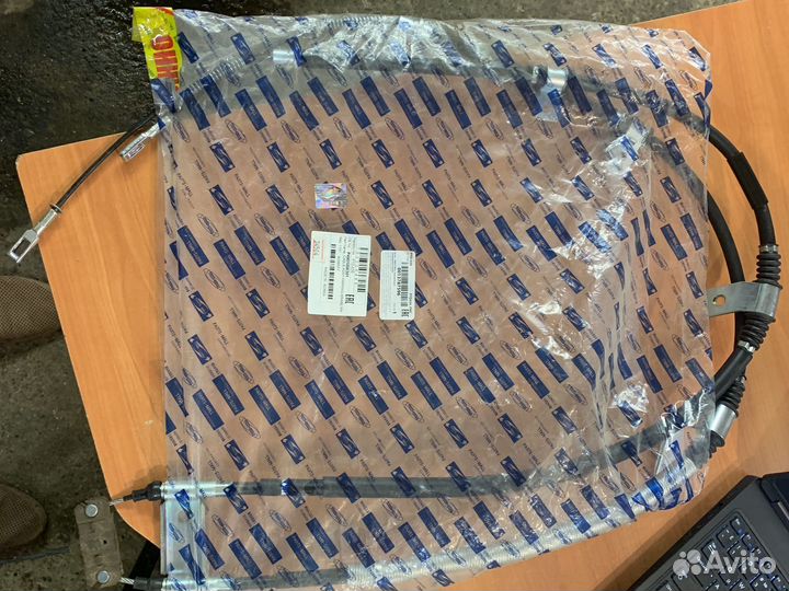 Трос ручника задний SSangYong