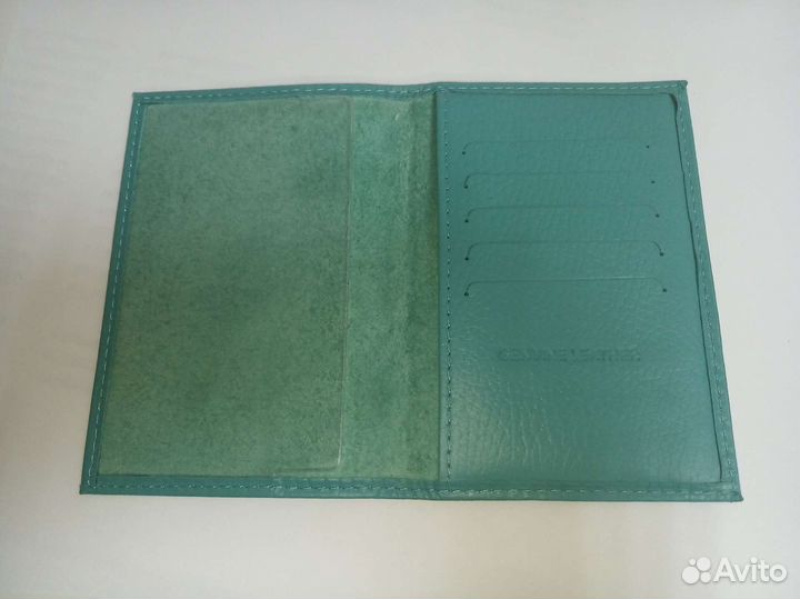 Обложка на паспорт натуральная кожа