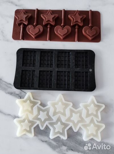 Формочки силиконовые б/у