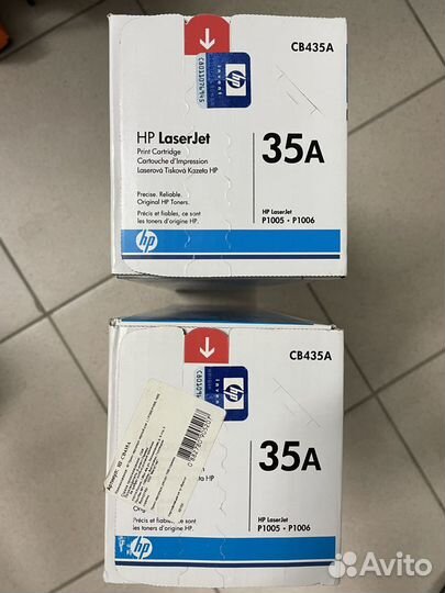 Оригинальный картридж лазерный HP 35A (CB435A)