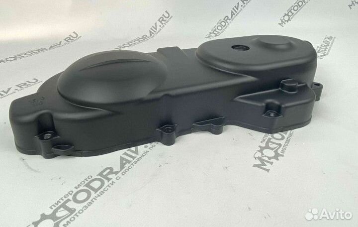 Крышка картера GY6-50 левая короткая 10