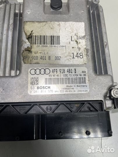 Блок управления двигателем Ауди А6 С6 ASB