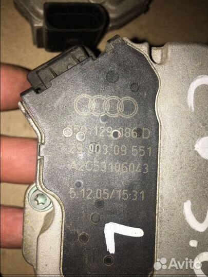 Ауди А6 С6 регулятор воздушной заслонки 059129086M