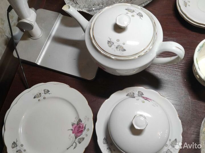 Фарфоровая посуда разная