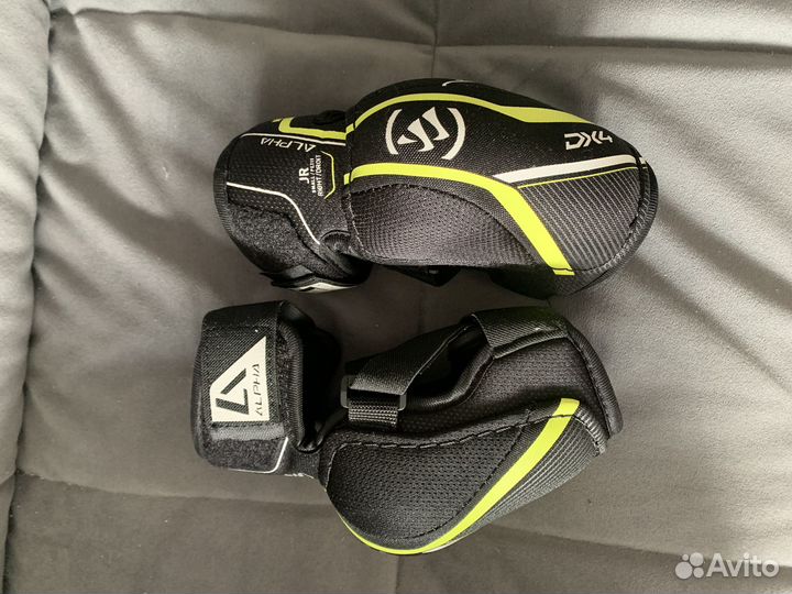 Налокотники хоккейные warrior alpha DX4 JR