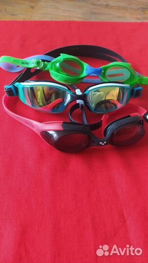 Очки для плавания взрослые и детские