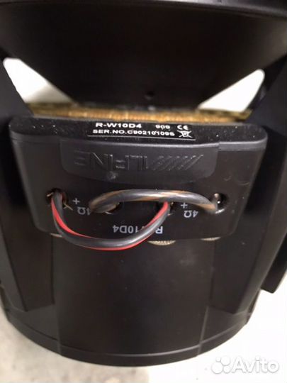 Сабвуферный динамик Alpine Alpine R-W10D4