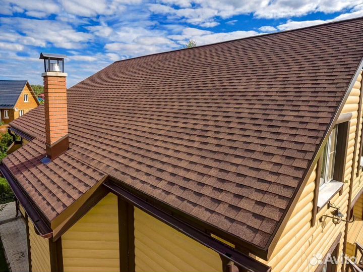 Гибкая черепица мягкая кровля