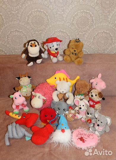 Детские игрушки мягкие пакетом