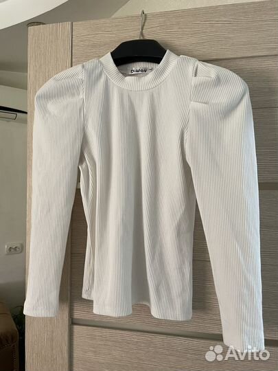 Лонгслив рубчик