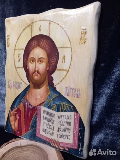 Икона Вседержитель ручной работы