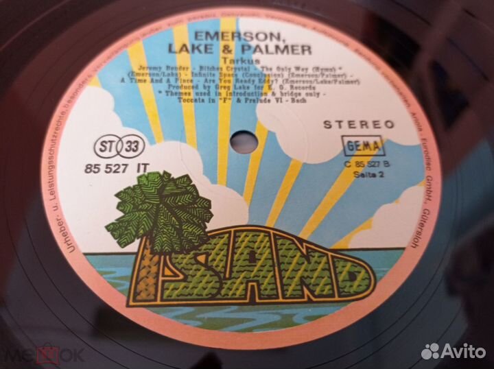 Виниловые пластинки emerson,lake & palmer