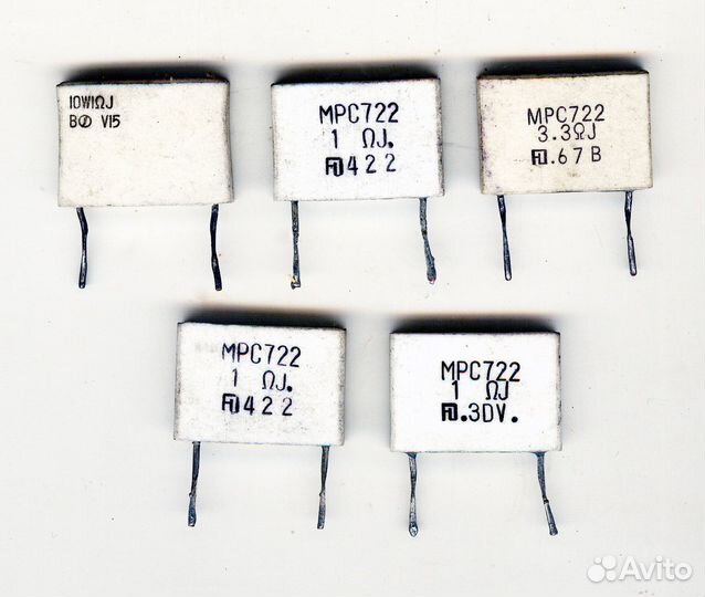 Резисторы СССР С5-5 С5-16 С5-37 млт 0,5-10Вт