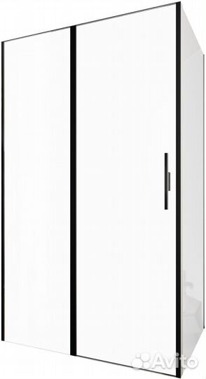 Душ. уголок Allen Brau 120x90 черный браш 00269537