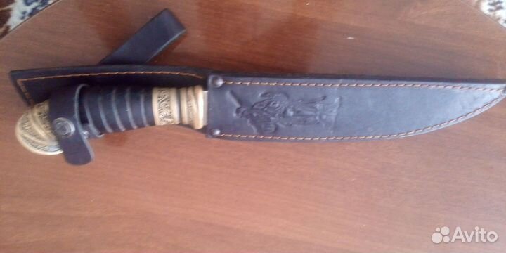 Казачий пластунский нож кованая сталь х12