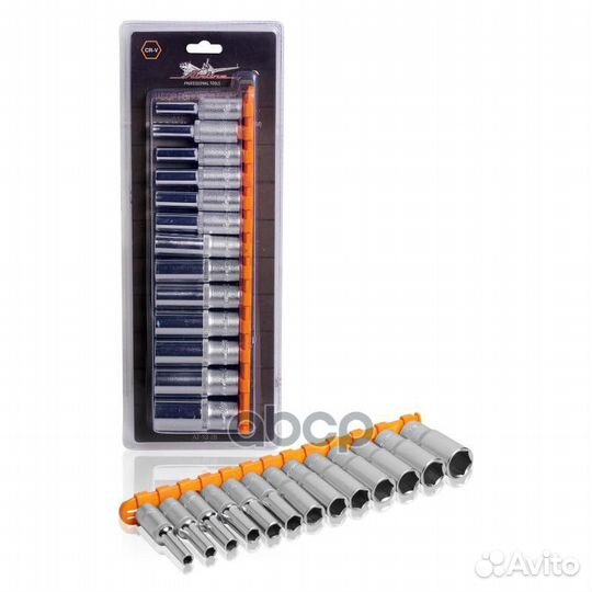 Набор головок торцевых 3/8