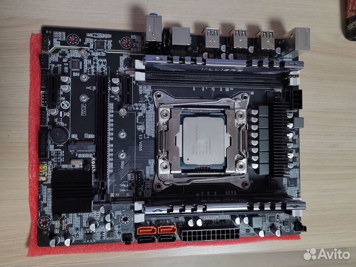 Материнская плата + проц + память