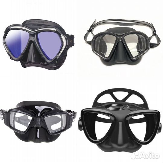 Маска для подводной охоты и дайвинга