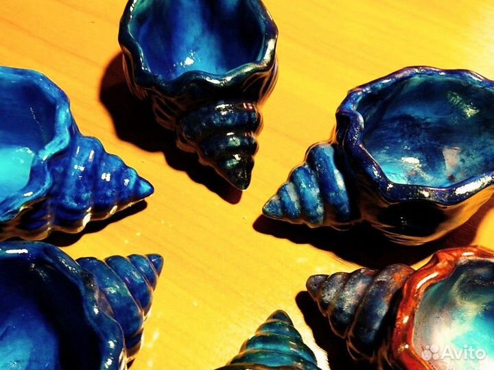 Подсвечник ракушка космос