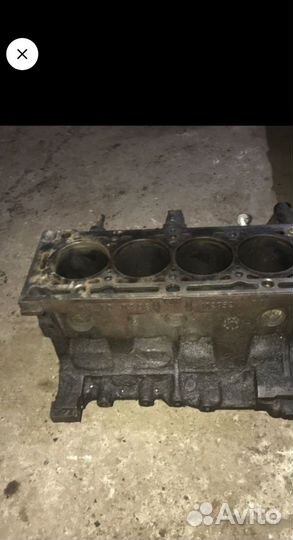 Блок цилиндров renault logan.1.4