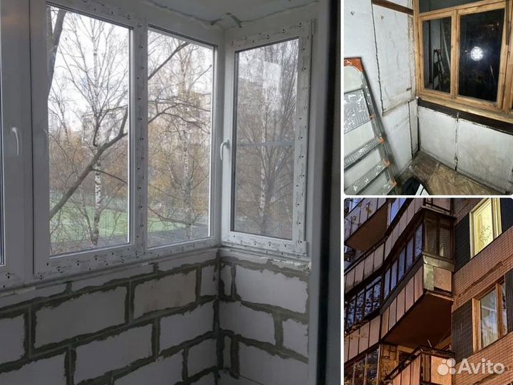 Окна, балконы пвх под ключ