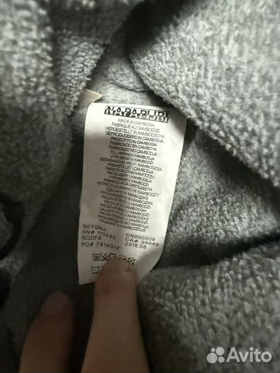 Анорак napapijri зимний