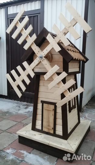 Мельница, колодец декоративные