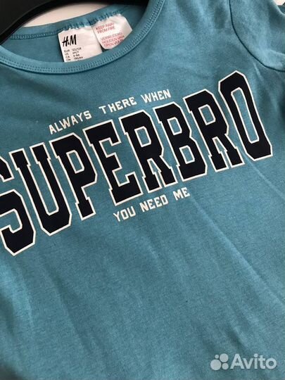 Костюм с шортами для мальчика 122 H&M