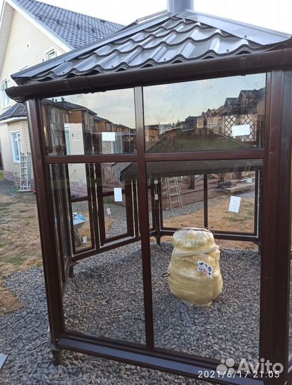 Остекление веранд беседок террас