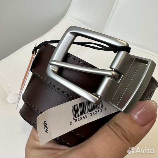 Timberland двухсторонний кожаный мужской ремень
