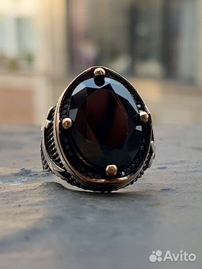 Мужской перстень серебро