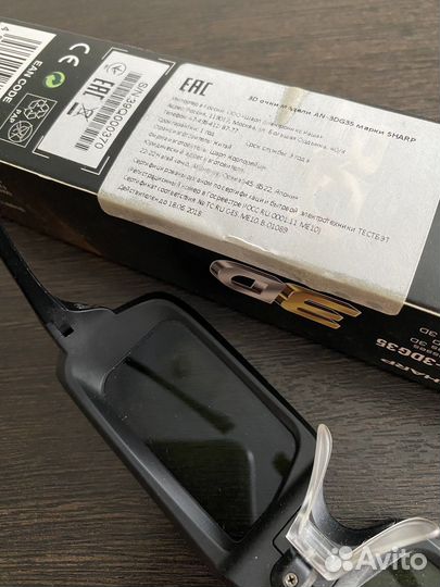 3d очки AN-3DG35,марки sharp