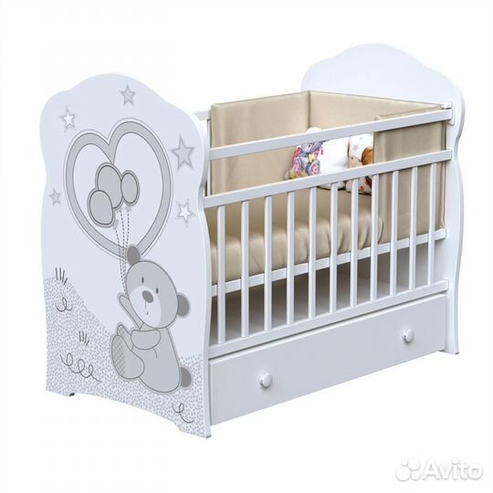 Кровать bonne маятник/ящик