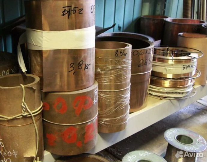 Рулон бронзовый брамц