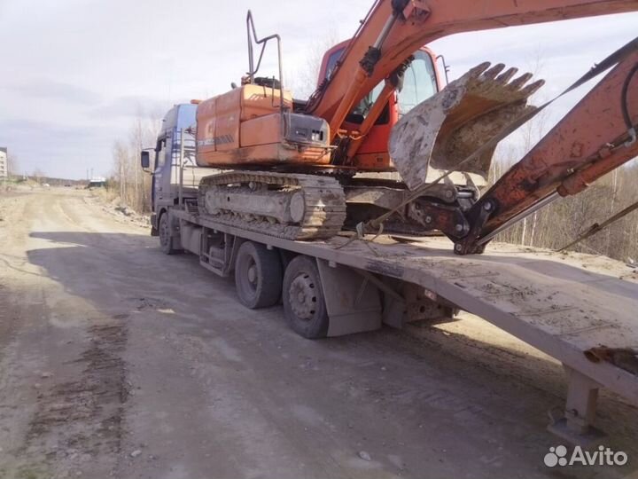 Услуги трала негабаритные перевозки тралом