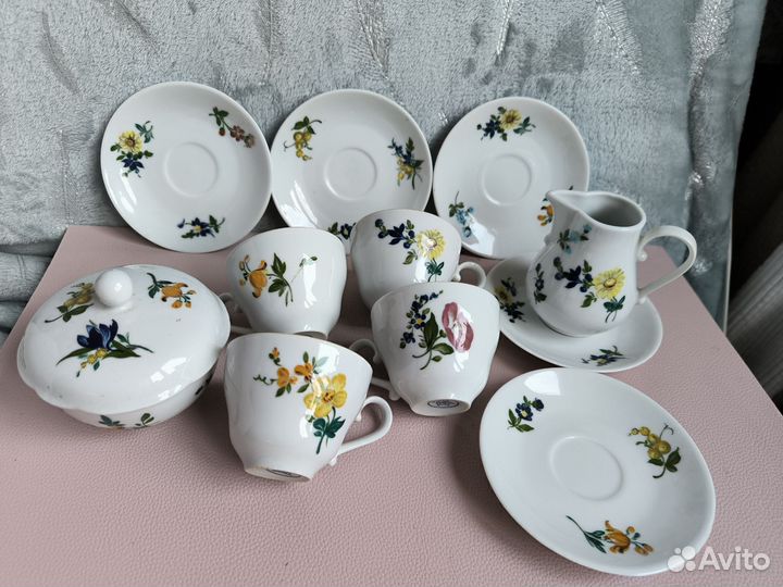 Кофейный сервиз гдр kahla