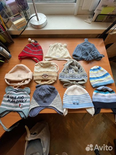 Шапки, кепки детские на мальчика разные