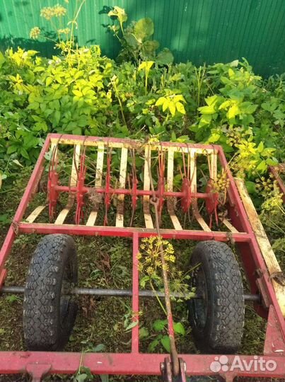 Ворошилка льна влк-3 спицы взпушиватель льна зуб