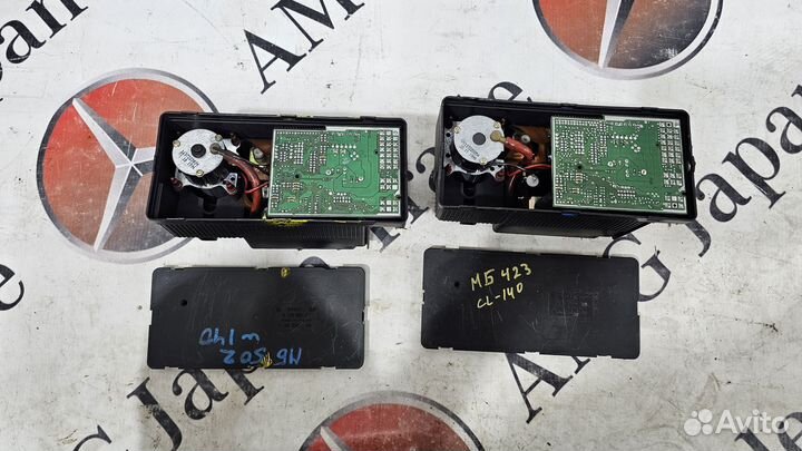 Компрессор центрального замка на Mercedes W140