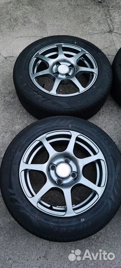 Диски r14 кованые в сборе с резиной