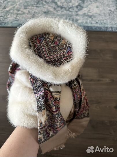 Шапка норковая женская