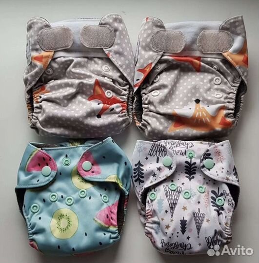 Многоразовые подгузники для новорожденных